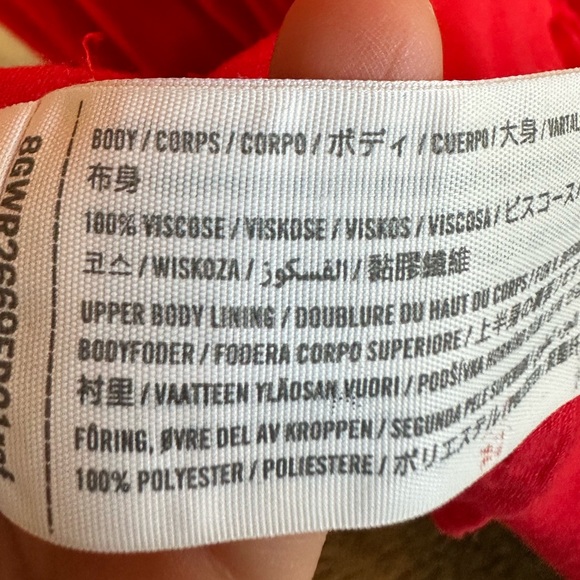 Hollister Red Midi Dress - Picture 5 of 5